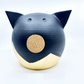 Divided Gold Piggy Bank