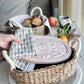 Handmade Flower Bread Warmer & Basket | Keep Bread Fresh & Warm