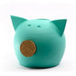 Handmade Ceramic Blackboard Piggy Bank - The Chalk Collection