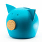 Handmade Ceramic Blackboard Piggy Bank - The Chalk Collection