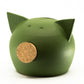 Handmade Ceramic Blackboard Piggy Bank - The Chalk Collection