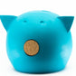 Handmade Ceramic Blackboard Piggy Bank - The Chalk Collection