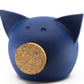 Handmade Ceramic Blackboard Piggy Bank - The Chalk Collection